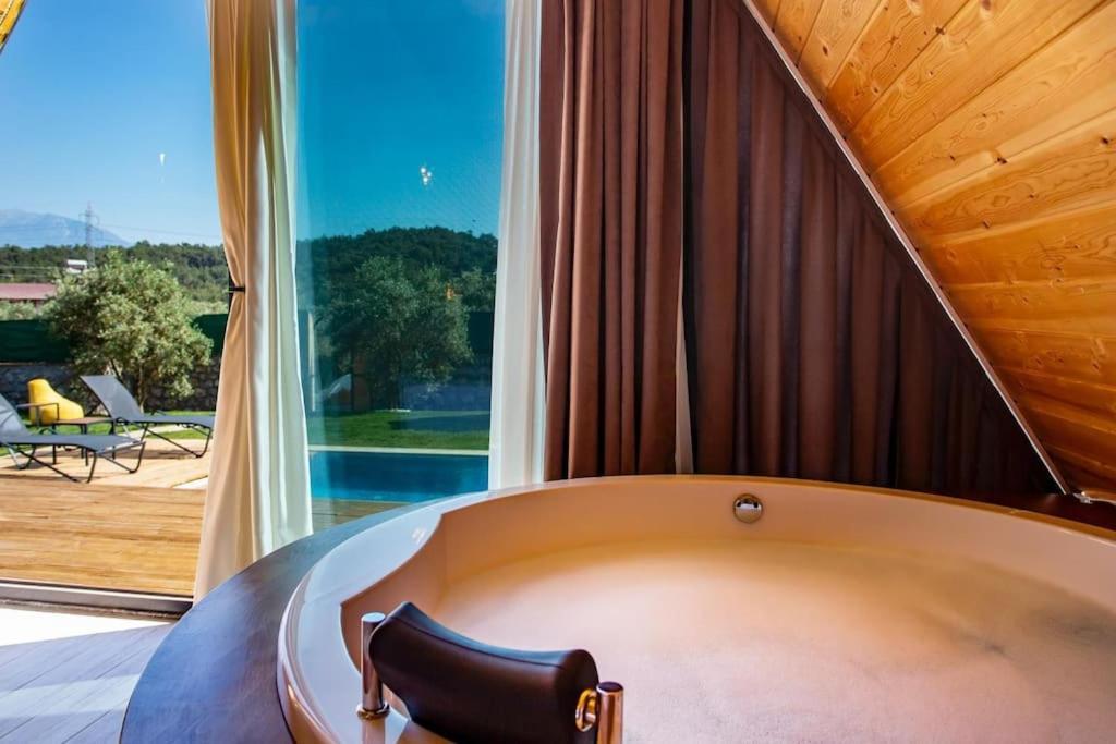 Villa Zeytin Havuzlu Jakuzili Фетхие Экстерьер фото