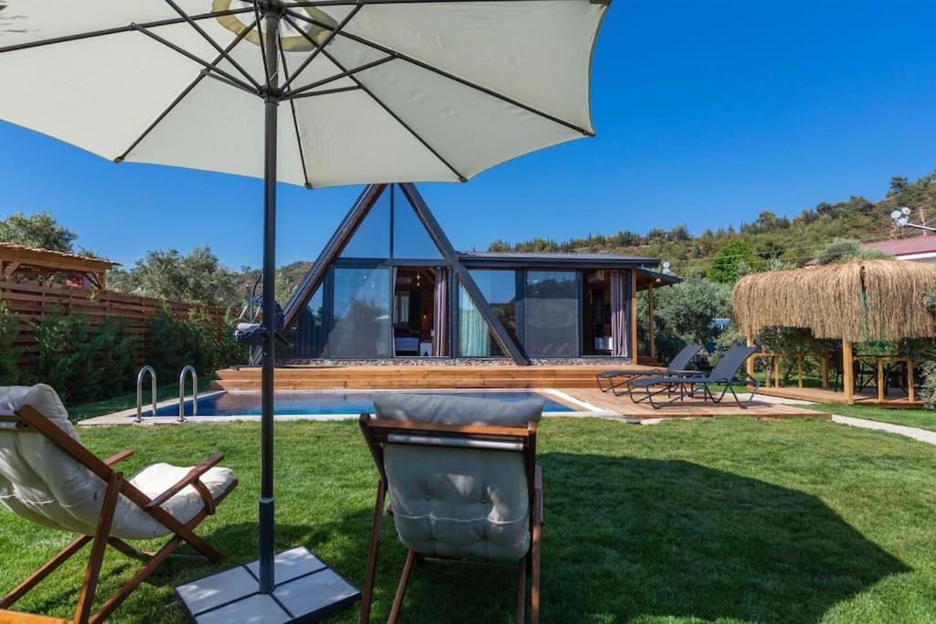 Villa Zeytin Havuzlu Jakuzili Фетхие Экстерьер фото